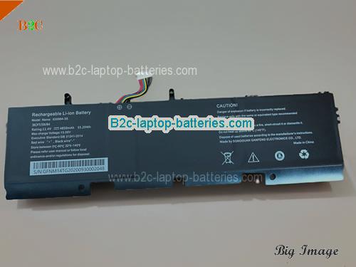 HASEE X4-2020G1/A5 NX42S01 Battery 4850mAh, 55.29Wh  11.4V Black Li-ion