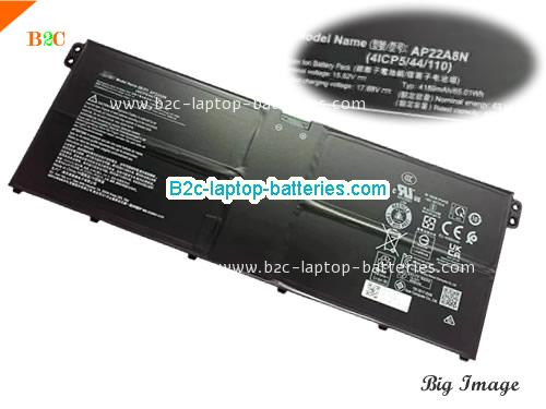 ACER Swift Go Ultra 5-125H Battery 4189mAh, 65.01Wh  15.52V Black Li-Polymer