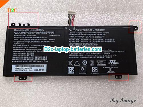 DYNABOOK 40072215 Battery 6000mAh, 45.6Wh  7.6V Black Li-ion