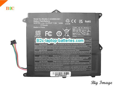  image 1 for Brand New 2-424866S-B01 Battery for Panasonic CF-SZ6 Series Laptop 14Wh 1770mAh, Li-ion Rechargeable Battery Packs