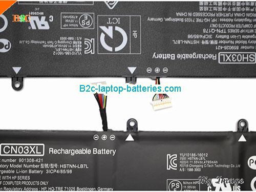  image 4 for Genuine TPN-Q178 SH03XL Battery for Hp 13-W020TU 022TU 13-AC013TU Laptop, Li-ion Rechargeable Battery Packs