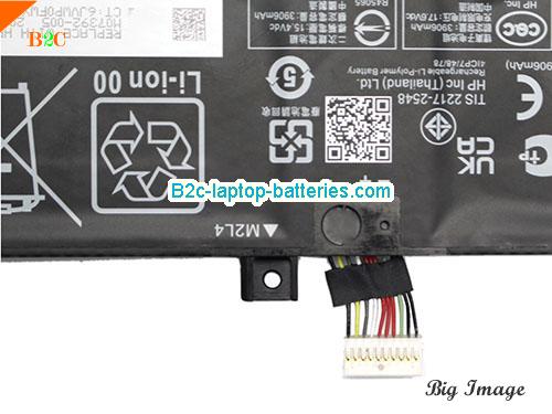  image  for M07392-005 Battery, $47.19, HP M07392-005 batteries Li-ion 15.4V 3906mAh, 63.32Wh  Black